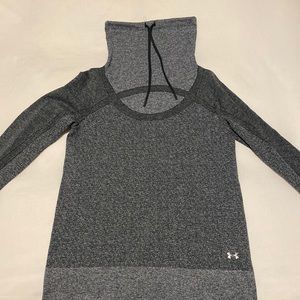 Under Armour drawstring loose neck athletic top
